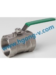 API Stainless steel 1pc thread ball valve